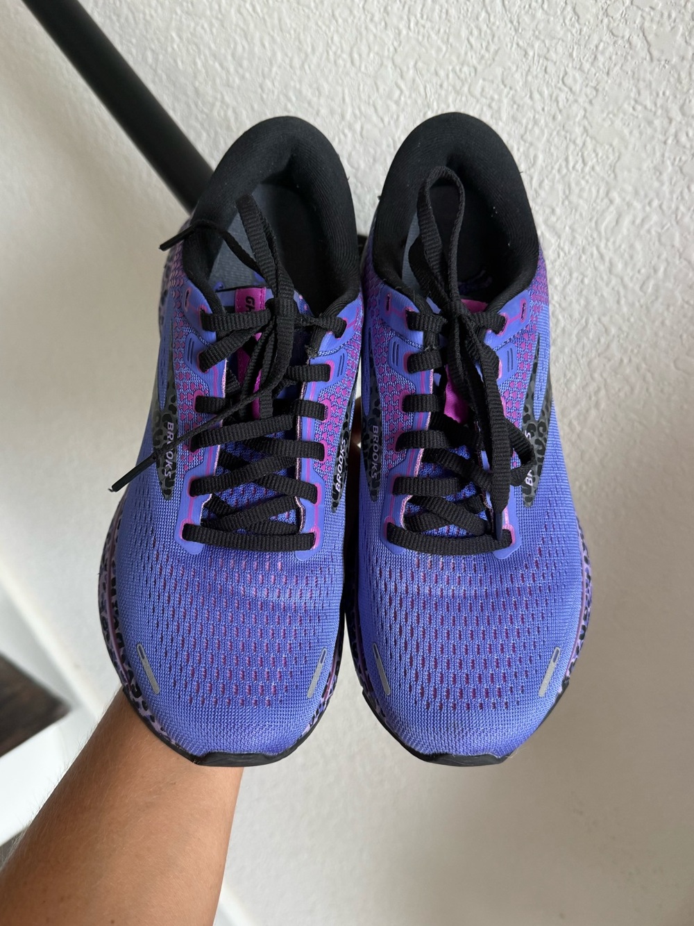 Brooks Ghost 14 Run Wild Electric Cheetah Limited Edition Sneakers Sz: 8 - Picture 6 of 14